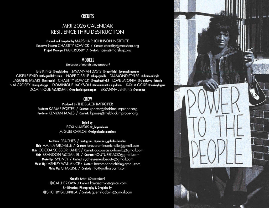 PREORDER: 2026 MPJI RESILIENCE THRU DESTRUCTION CALENDAR 11x8.5